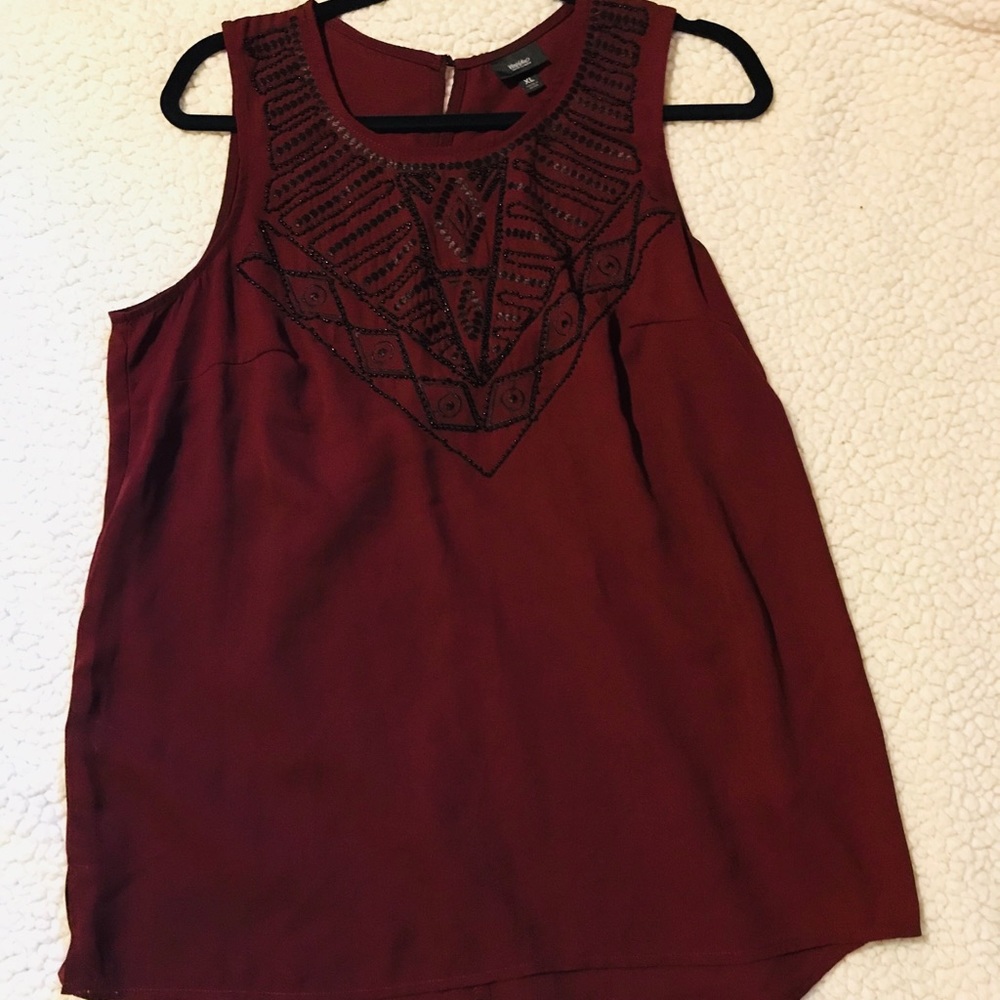 Buy 2 get one free - Mossimo Red Wine Short Slev